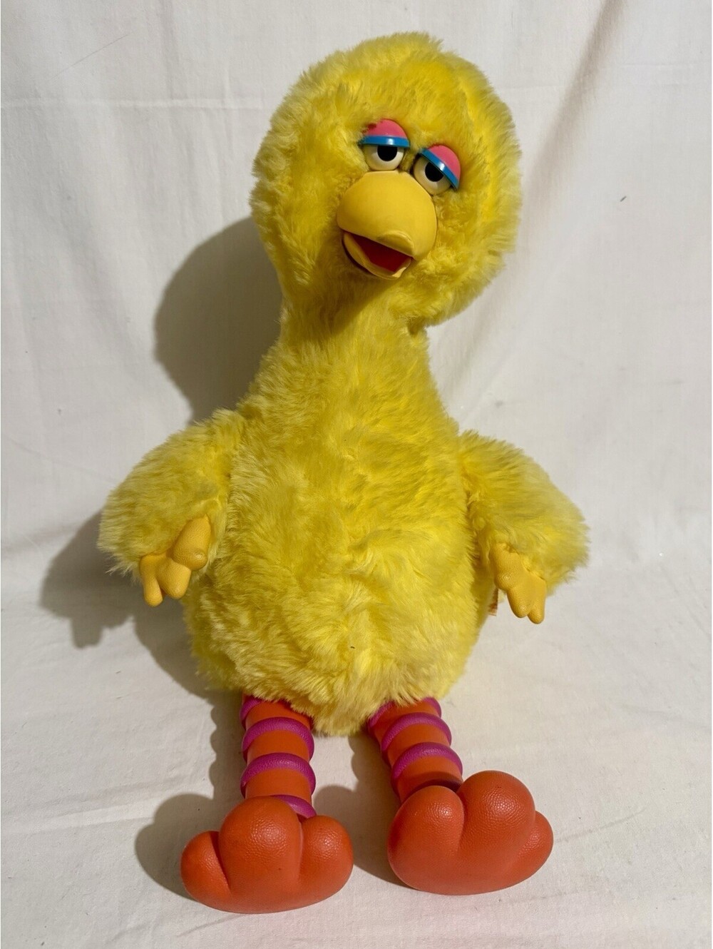 Vintage 1986 Ideal Big Bird Story Magic 20" Talking Plush Doll PARTS ONLY